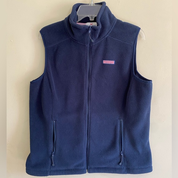 Vineyard Vines Jackets & Blazers - Vineyard Vines Women’s Fleece Vest,size M